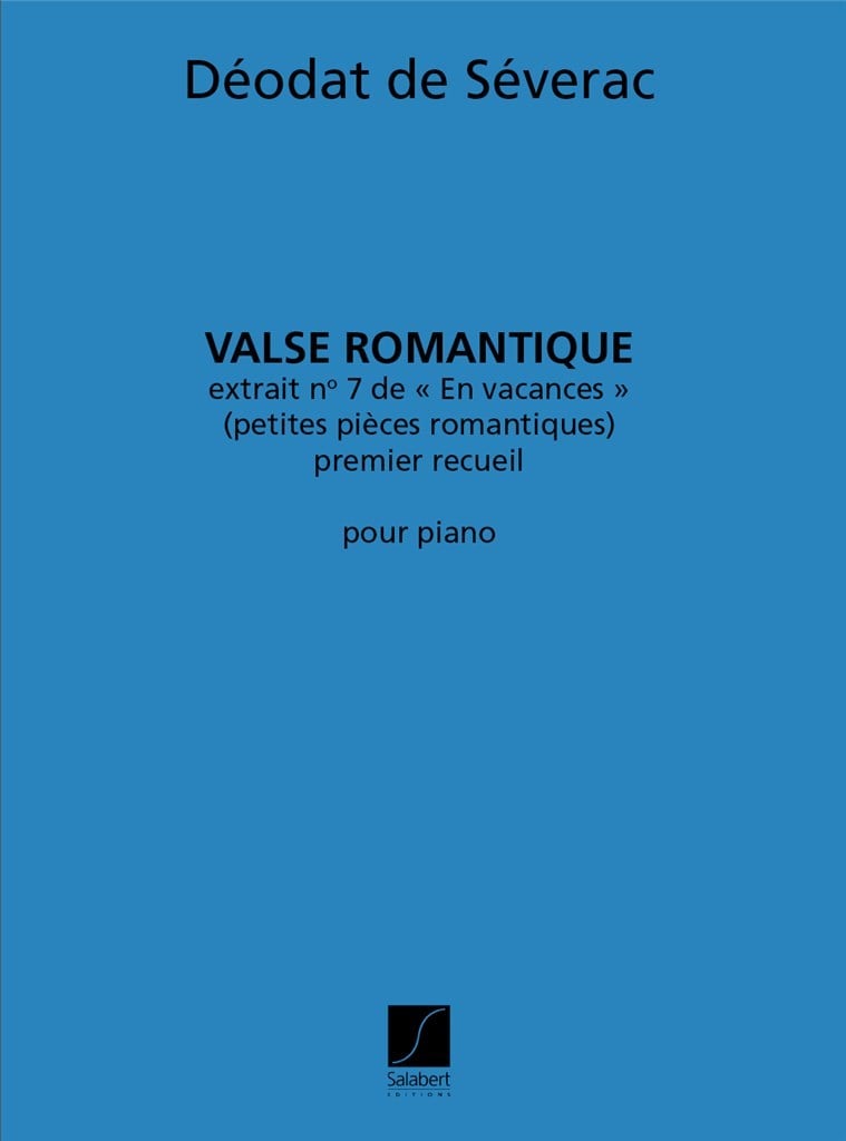 Valse Romantique En Vacances Piano